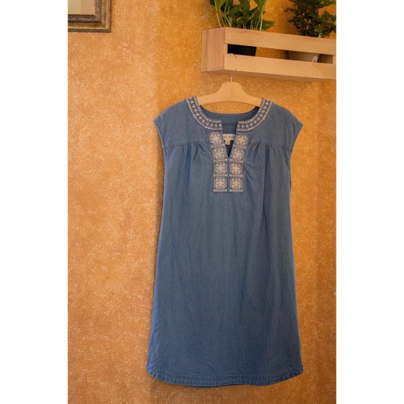 Knox Rose Chambray Tunic Dress Size S - Picture 1 of 1